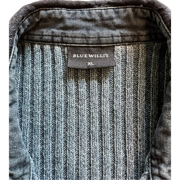 Blue Willi’s Cable Knit Cardigan Sweater - Size XL - Picture 6 of 11